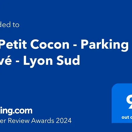 Le Petit Cocon - Parking Prive - Lyon Sud Apartment